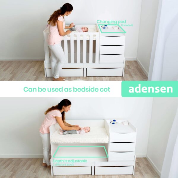 Cot & Crib Adensen Smart